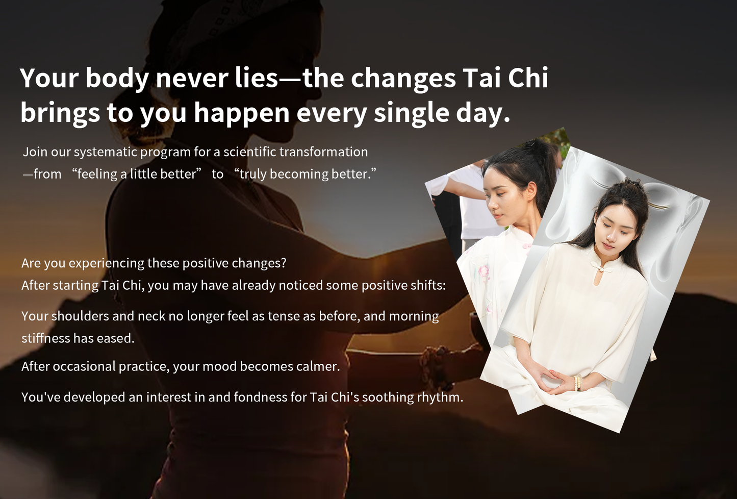 Qingcheng Tai chi DynamicExercises: Six Forms